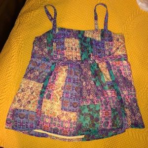 Super cute  multicolor summer top !